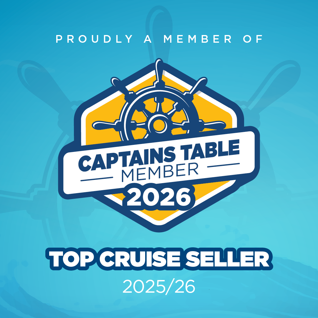 Captain's Table Member 2026 and Top Cruise Seller 2025/26